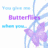 Butterflies icon graphics