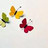 Butterflies icon graphics