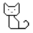 Cats icon graphics
