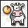 Cow icon graphics