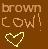 Cow icon graphics