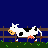 Cow icon graphics