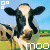 Cow icon graphics