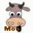Cow icon graphics