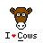 Cow icon graphics