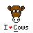 Cow icon graphics