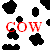 Cow icon graphics