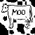 Cow icon graphics