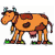 Cow icon graphics