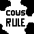 Cow icon graphics