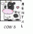 Cow icon graphics