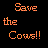 Cow icon graphics