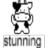 Cow icon graphics