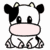 Cow icon graphics