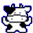 Cow icon graphics