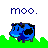 Cow icon graphics