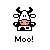 Cow icon graphics