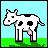Cow icon graphics