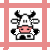 Cow icon graphics