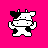 Cow icon graphics