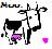 Cow icon graphics