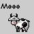 Cow icon graphics