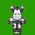 Cow icon graphics