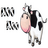 Cow icon graphics