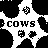 Cow icon graphics