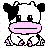 Cow icon graphics