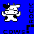 Cow icon graphics