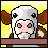 Cow icon graphics