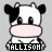 Cow icon graphics