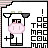 Cow icon graphics