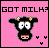 Cow icon graphics