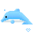 Dolphin icon graphics