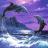 Dolphin icon graphics