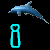Dolphin icon graphics
