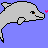 Dolphin icon graphics