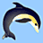 Dolphin icon graphics