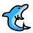 Dolphin icon graphics