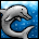 Dolphin icon graphics