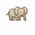 Elephant icon graphics