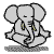 Elephant icon graphics