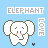 Elephant icon graphics