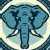 Elephant icon graphics