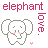 Elephant icon graphics