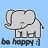 Elephant icon graphics