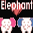 Elephant icon graphics