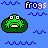 Frogs icon graphics